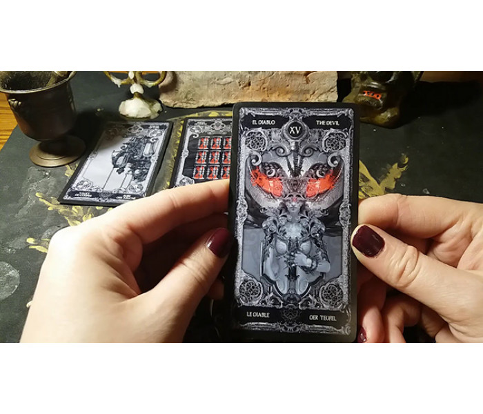 Таро Некро 13 - Tarot by Nekro XIII Fournier  (1028794)