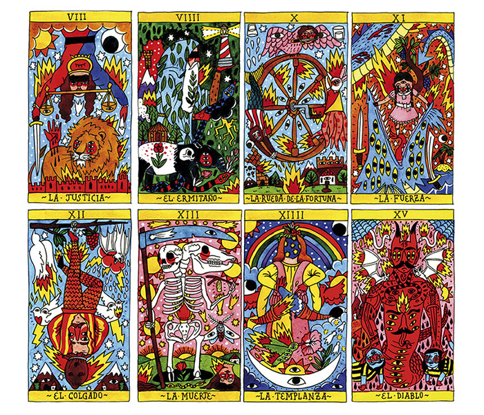 Таро Пламени - Tarot del Fuego. Fournier (1029641)