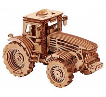 Фото Трактор - механічний 3D пазл із дерева Wood Trick