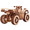 Фото 3 - Квадроцикл ATV - механічна збірна модель Wood Trick