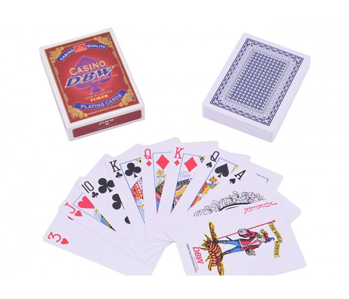 Игральные пластиковые карты Casino DBW