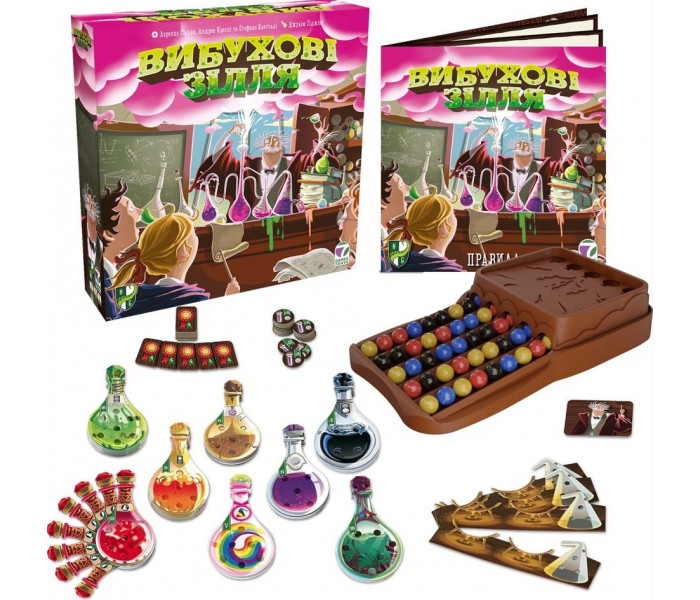 Настольная игра Potion Explosion (Вибухові зілля) УКР. Games7Days (G7D066UA)