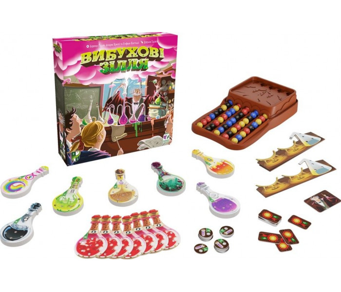 Настольная игра Potion Explosion (Вибухові зілля) УКР. Games7Days (G7D066UA)