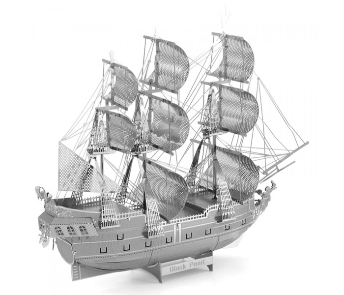 Металева збірна 3D модель Iconx - Black Pearl (Корабель Чорна Перлина), Metal Earth (ICX016)