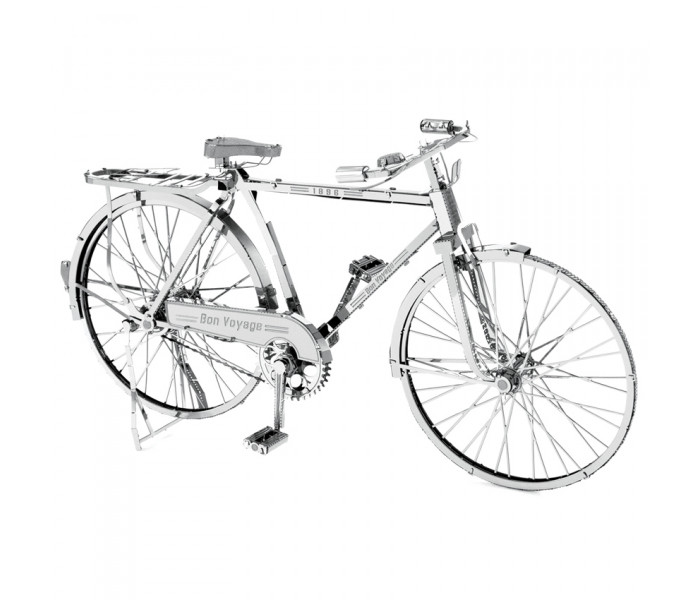 Металева збірна 3D модель Iconx - Classic Bicycle (Класичний велосипед), Metal Earth (ICX020)