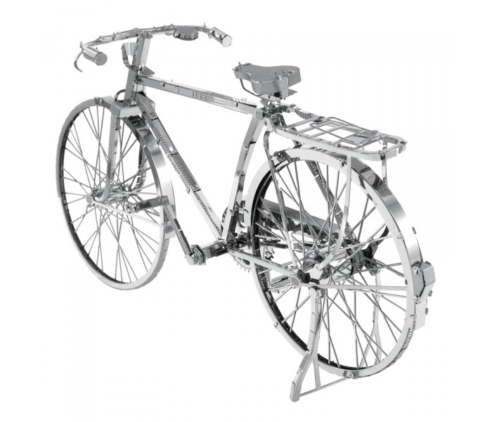 Металева збірна 3D модель Iconx - Classic Bicycle (Класичний велосипед), Metal Earth (ICX020)