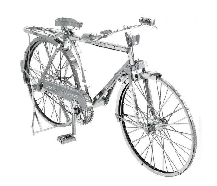 Металева збірна 3D модель Iconx - Classic Bicycle (Класичний велосипед), Metal Earth (ICX020)