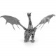Металева збірна 3D модель Iconx - Silver Dragon (Срібний дракон), Metal Earth (ICX023)