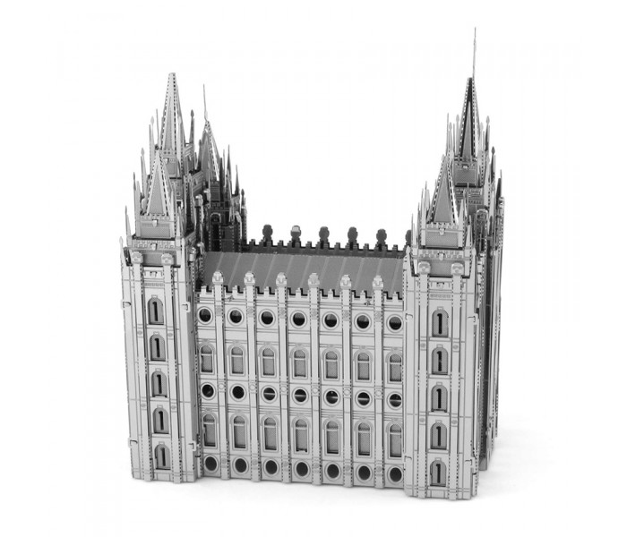 Металева збірна 3D модель Iconx - Salt Lake City Temple (Храм Солт-Лейк), Metal Earth (ICX027)