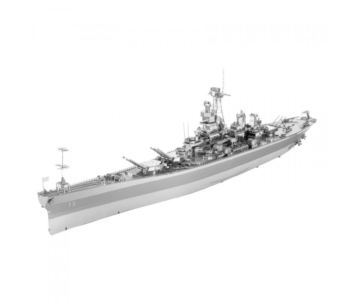 Металлическая сборная 3D модель Iconx - USS Missouri (BB-63), Metal Earth (ICX111)