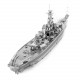 Металлическая сборная 3D модель Iconx - USS Missouri (BB-63), Metal Earth (ICX111)