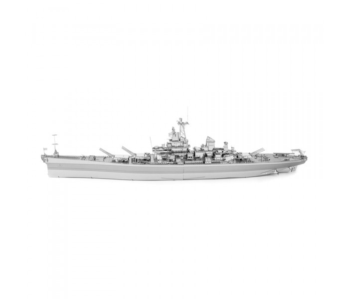 Металлическая сборная 3D модель Iconx - USS Missouri (BB-63), Metal Earth (ICX111)