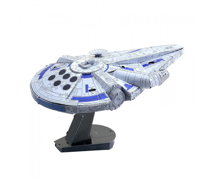 Металева збірна 3D модель Iconx - Lando’s Millennium Falcon (Сокіл Тисячоліття Лендо Калрісіана), Metal Earth (ICX201)
