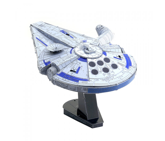 Металева збірна 3D модель Iconx - Lando’s Millennium Falcon (Сокіл Тисячоліття Лендо Калрісіана), Metal Earth (ICX201)
