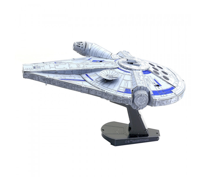 Металева збірна 3D модель Iconx - Lando’s Millennium Falcon (Сокіл Тисячоліття Лендо Калрісіана), Metal Earth (ICX201)
