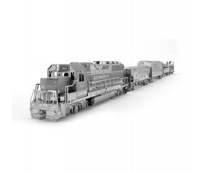 Подарочный набор Freight Train Set (Товарный поезд), Metal Earth (MMG104)