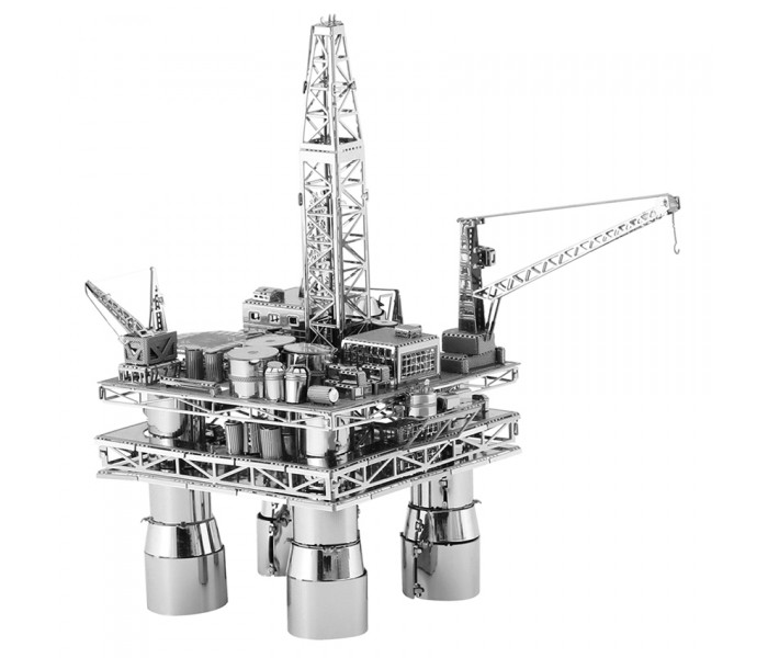 Подарунковий набір Offshore Oil Rig & Oil Tanker Gift Set (Нафтова платформа та танкер), Metal Earth (MMG105)