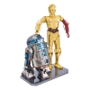 Фото 4 - Подарунковий набір Star Wars - C-3PO & R2-D2, Metal Earth (MMG276)