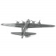 Збірна металева 3D модель B-17 Flying Fortress, Metal Earth (MMS091)