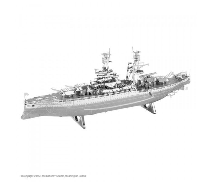 Металлическая сборная 3D модель USS Arizona, Metal Earth (MMS097)
