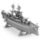 Металлическая сборная 3D модель USS Arizona, Metal Earth (MMS097)