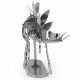 Металева збірна 3D модель Stegosaurus Skeleton (Скелет Стегозавра), Metal Earth (MMS100)