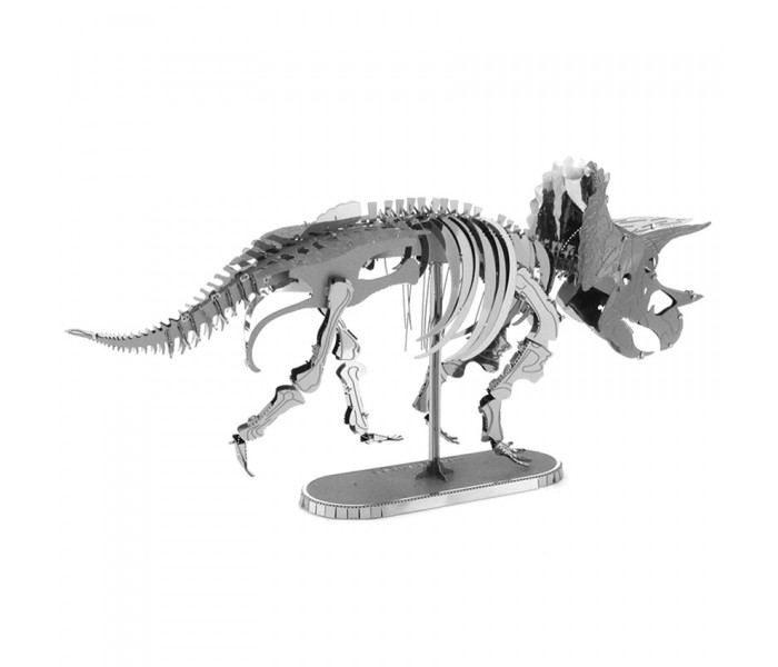 Металева збірна 3D модель Triceratops Skeleton (Скелет Трицератопсу), Metal Earth (MMS101)
