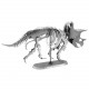 Металева збірна 3D модель Triceratops Skeleton (Скелет Трицератопсу), Metal Earth (MMS101)
