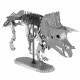 Металева збірна 3D модель Triceratops Skeleton (Скелет Трицератопсу), Metal Earth (MMS101)