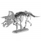 Металева збірна 3D модель Triceratops Skeleton (Скелет Трицератопсу), Metal Earth (MMS101)