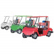 Металева збірна 3D модель Golf Cart Set (Гольф кари), Metal Earth (MMS108)