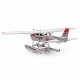 Металлическая сборная 3D модель Cessna 182 Floatplane, Metal Earth (MMS111)