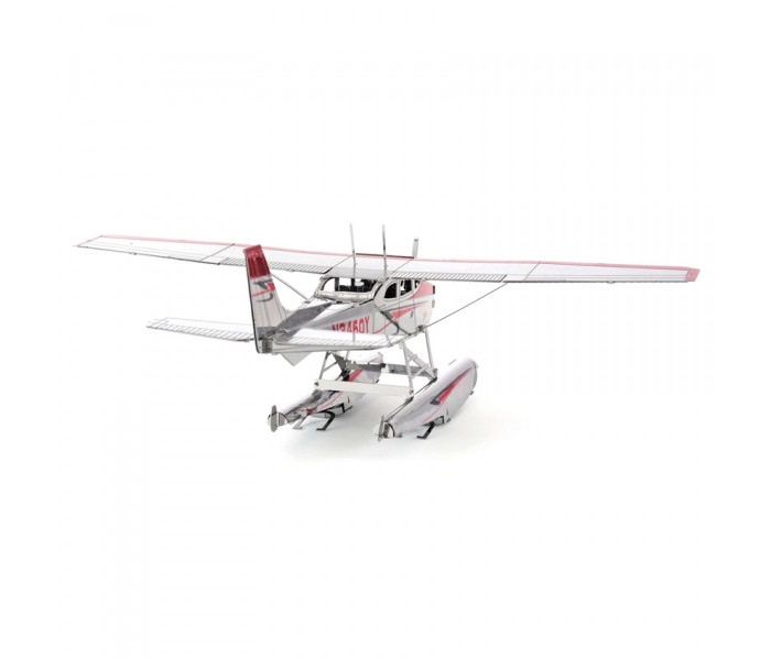 Металлическая сборная 3D модель Cessna 182 Floatplane, Metal Earth (MMS111)