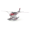 Фото 6 - Збірна металева 3D модель Cessna 182 Floatplane, Metal Earth (MMS111)