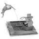 Металева збірна 3D модель The Old Man & The Sea Book Sculpture, Metal Earth (MMS117)
