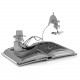 Металева збірна 3D модель The Old Man & The Sea Book Sculpture, Metal Earth (MMS117)