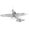Фото 2 - Збірна металева 3D модель Messerschmitt Bf-109, Metal Earth (MMS118)