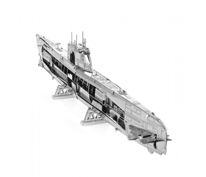 Металевий збірний 3D модель підводний човен German U-boat Type XXI, Metal Earth (MMS121)