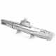 Металевий збірний 3D модель підводний човен German U-boat Type XXI, Metal Earth (MMS121)