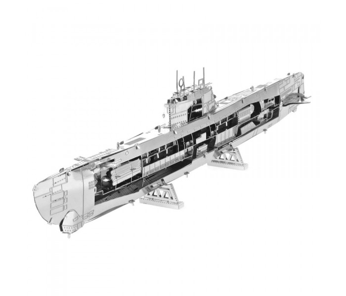 Металевий збірний 3D модель підводний човен German U-boat Type XXI, Metal Earth (MMS121)