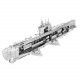 Металевий збірний 3D модель підводний човен German U-boat Type XXI, Metal Earth (MMS121)