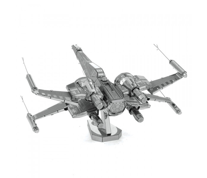 Металева збірна 3D модель Star Wars - Poe Dameron’s X-wing Fighter, Metal Earth (MMS269)