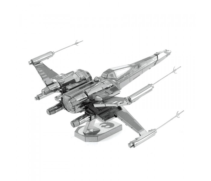 Металева збірна 3D модель Star Wars - Poe Dameron’s X-wing Fighter, Metal Earth (MMS269)