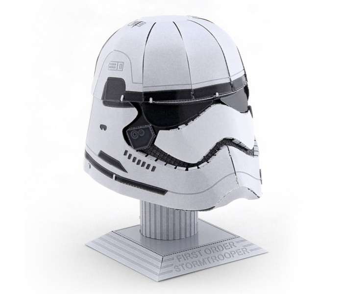 Металева збірна 3D модель Star Wars - First Order Stormtrooper Helmet, Metal Earth (MMS316)