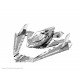 Металева збірна 3D модель Batman v Superman Batwing, Metal Earth (MMS376)