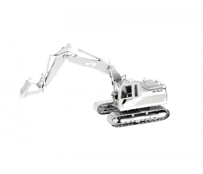 Металлическая сборная 3D модель CAT Excavator (Экскаватор CAT), Metal Earth (MMS422)