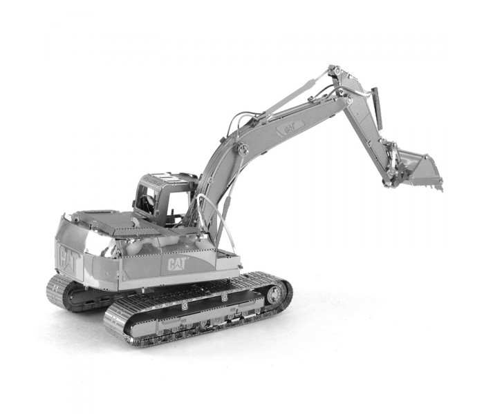 Металлическая сборная 3D модель CAT Excavator (Экскаватор CAT), Metal Earth (MMS422)