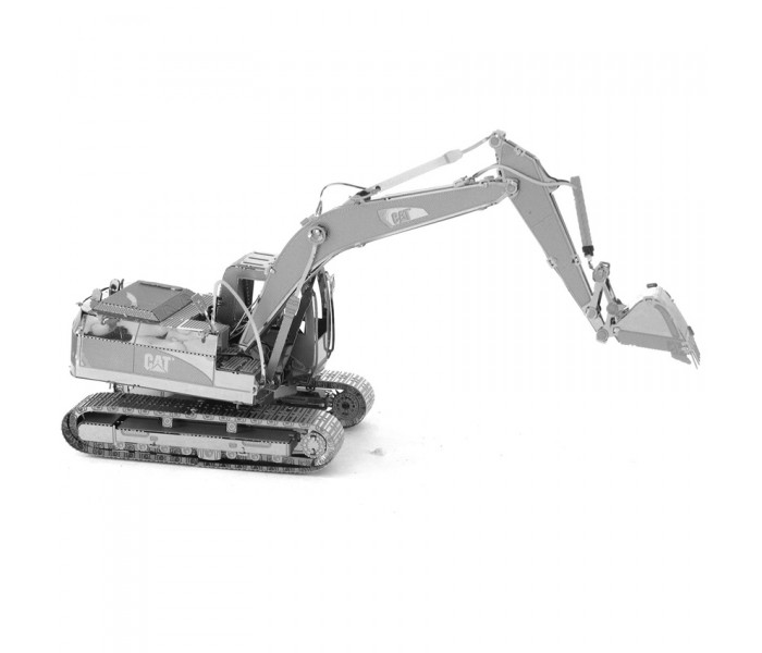 Металлическая сборная 3D модель CAT Excavator (Экскаватор CAT), Metal Earth (MMS422)