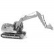 Металлическая сборная 3D модель CAT Excavator (Экскаватор CAT), Metal Earth (MMS422)