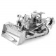 Збірна металева 3D модель CAT Dozer (Бульдозер CAT), Metal Earth (MMS425)